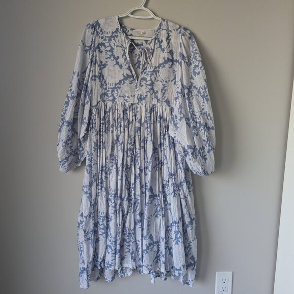 Tunic Midi Boho Dress of India - Picture 2 of 4